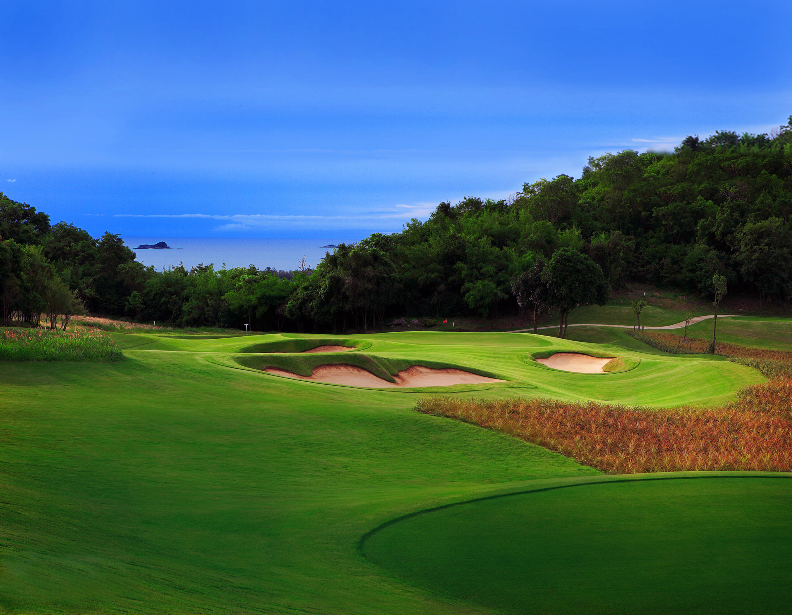 Banyan Golf Club - Hole 15 in Hin, - Thailand's Top 18 Holes - Asia Golf Experiences