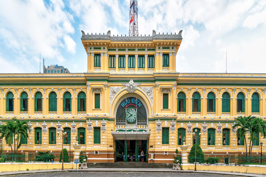 Central Post Office - Vietnam Golf Trip Central Post Office - Vietnam Golf Trip