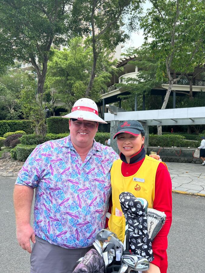 AJ at Mission Hills Dongguan